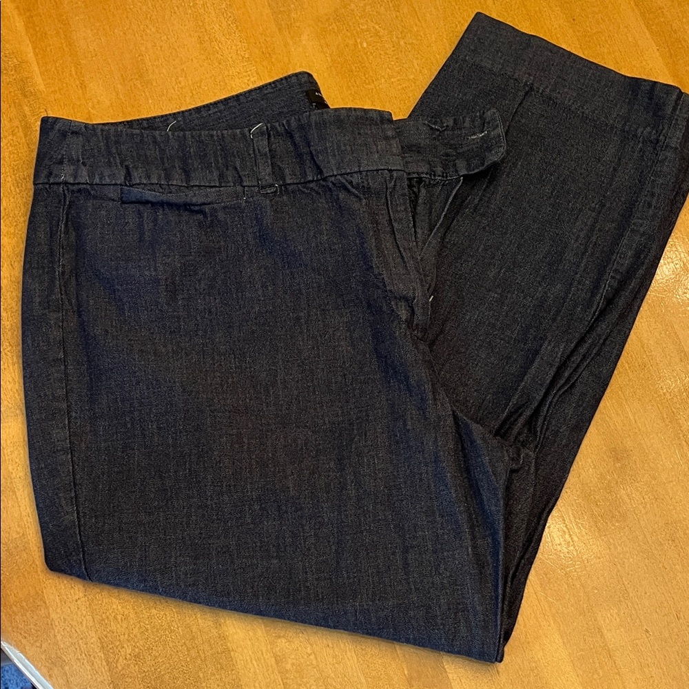 Ann Taylor Factory Dark Blue Denim Pants